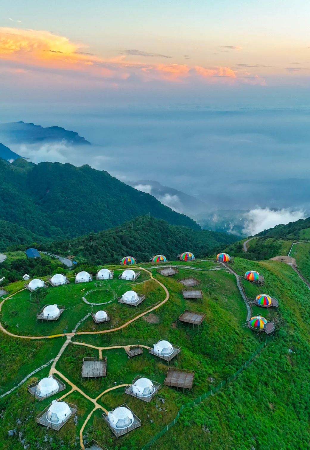 去不了瑞士🇨🇭湖北小众云海避暑地更值得🪂