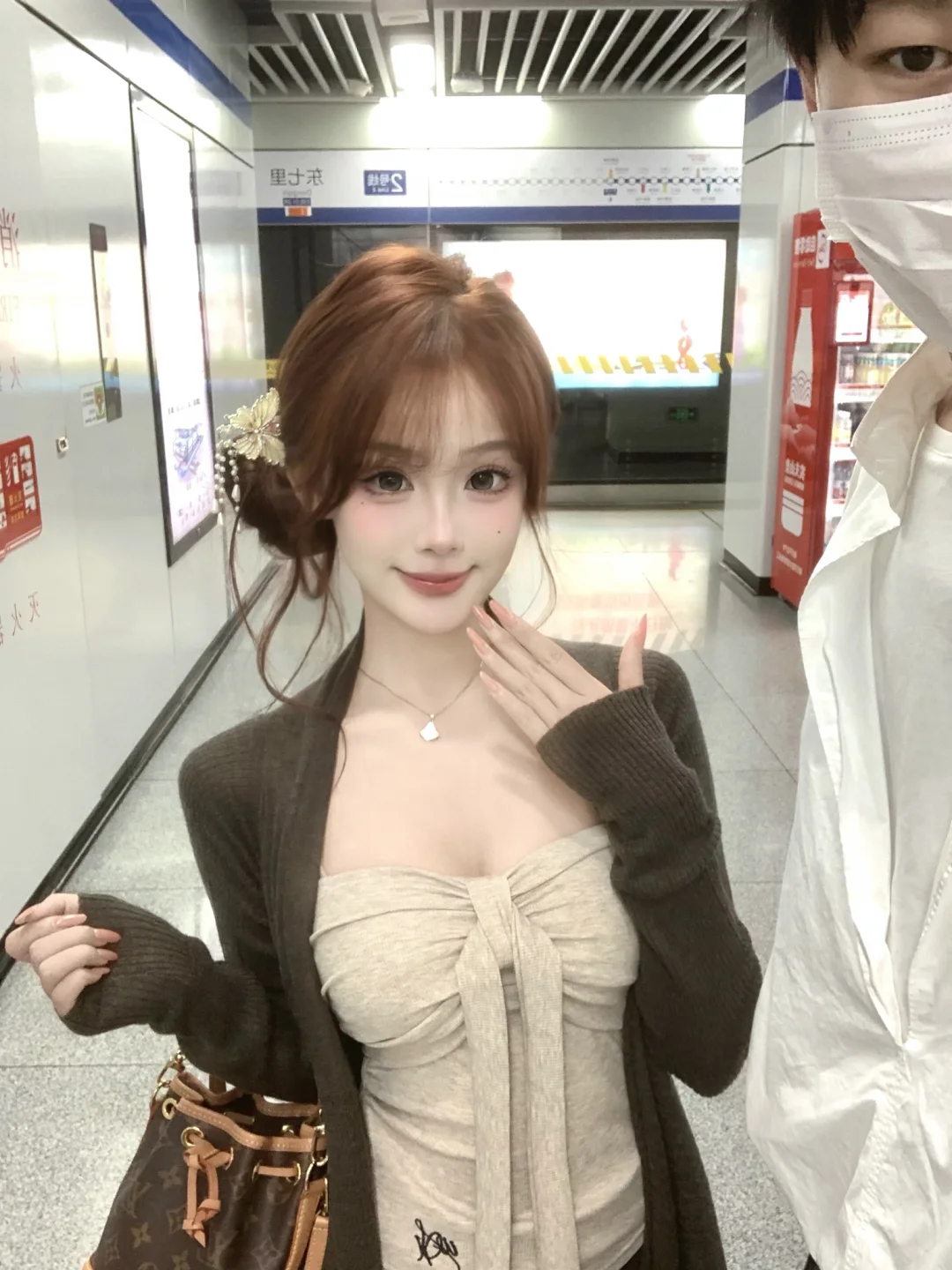 我女朋友今天真的好漂亮啊！！！