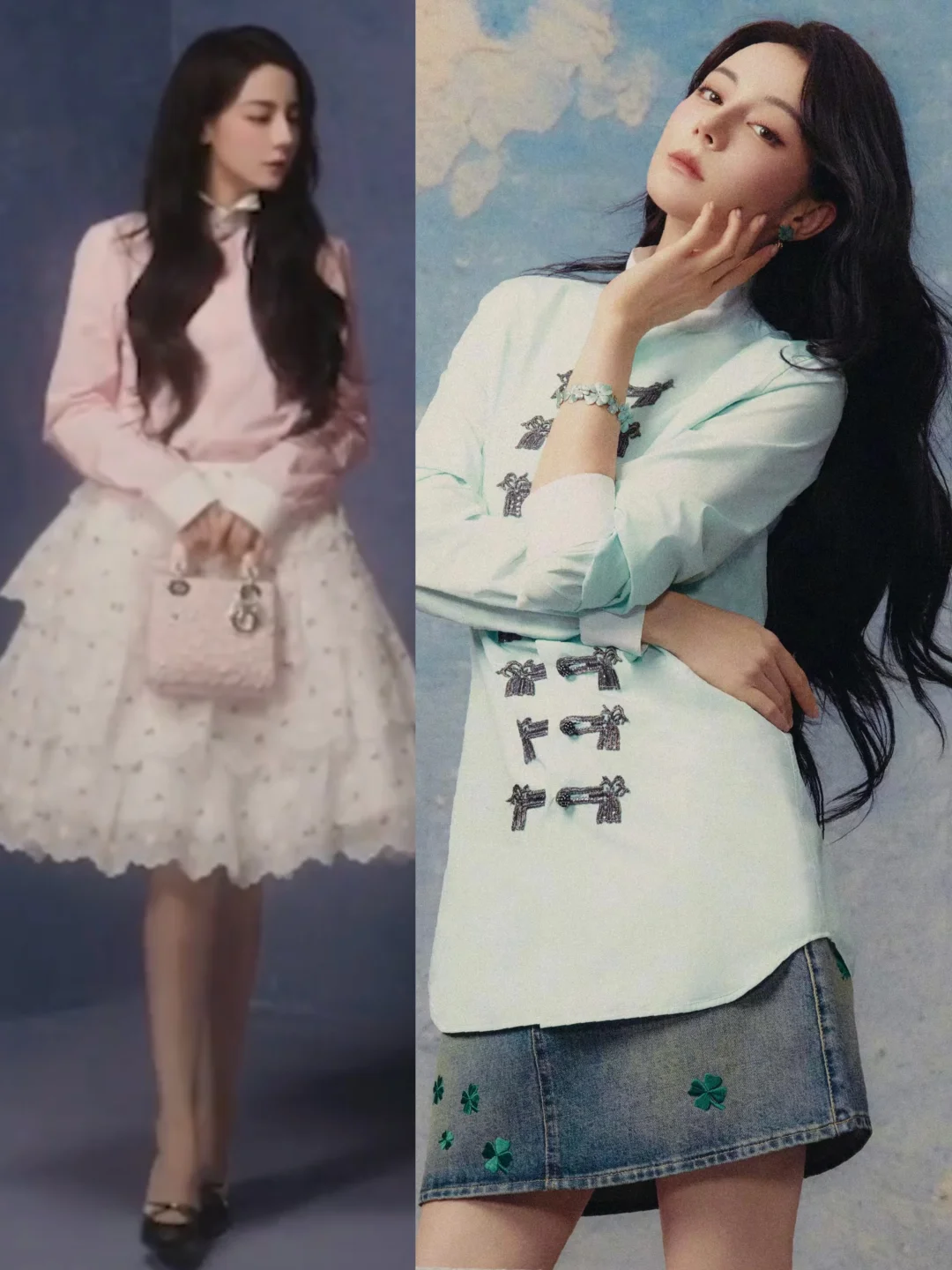 迪丽热巴红秀开年封面预告，期待！