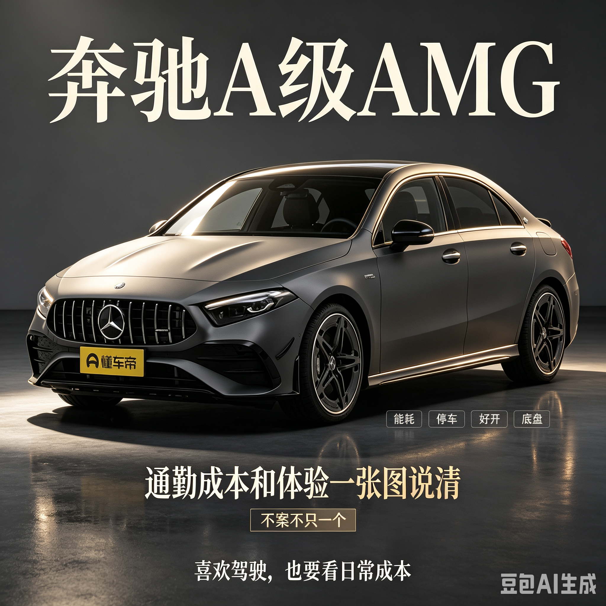 开奔驰A级AMG通勤真的合适吗