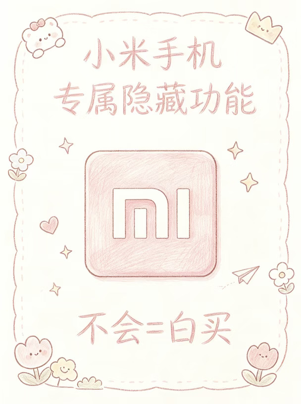 小米手机隐藏功能大揭秘！