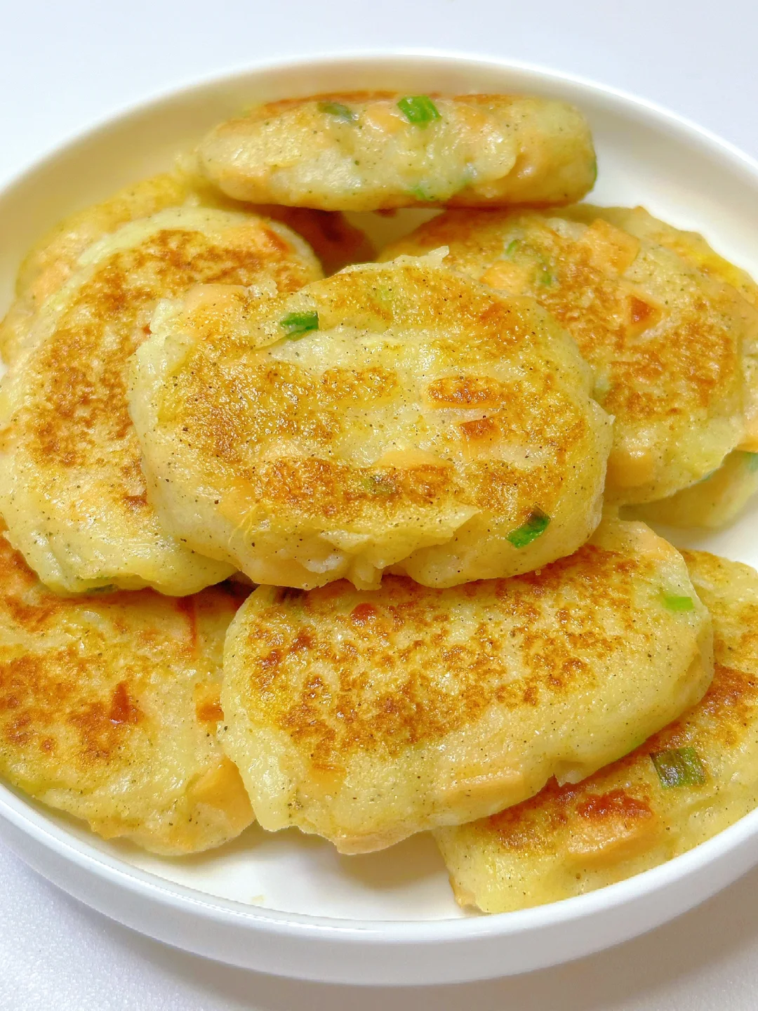 这个土豆饼太香了，好吃又低卡😋