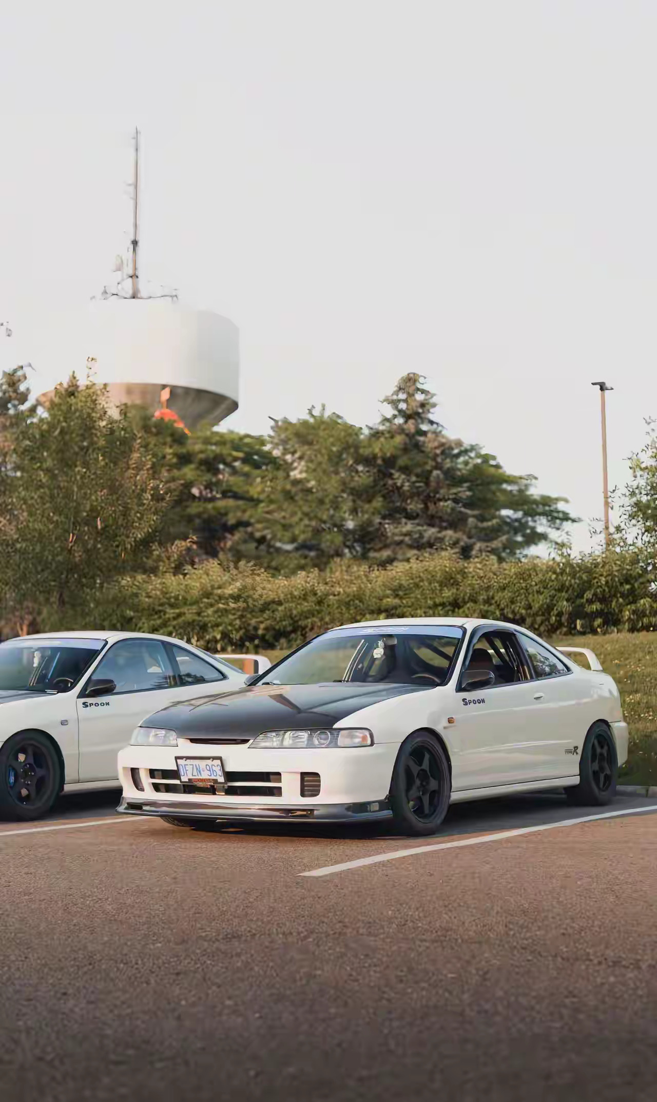 三台Spoon DC2 看似很像，但有很多不一样细节，你看出来了吗？#改装车 # jdm #本田 # 思域 #typer ​