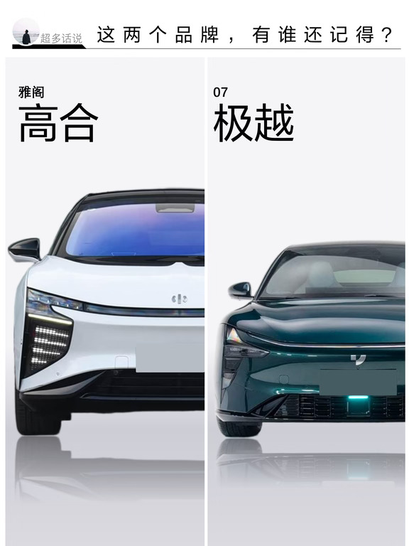 成王败寇，生不逢时的高合和极越