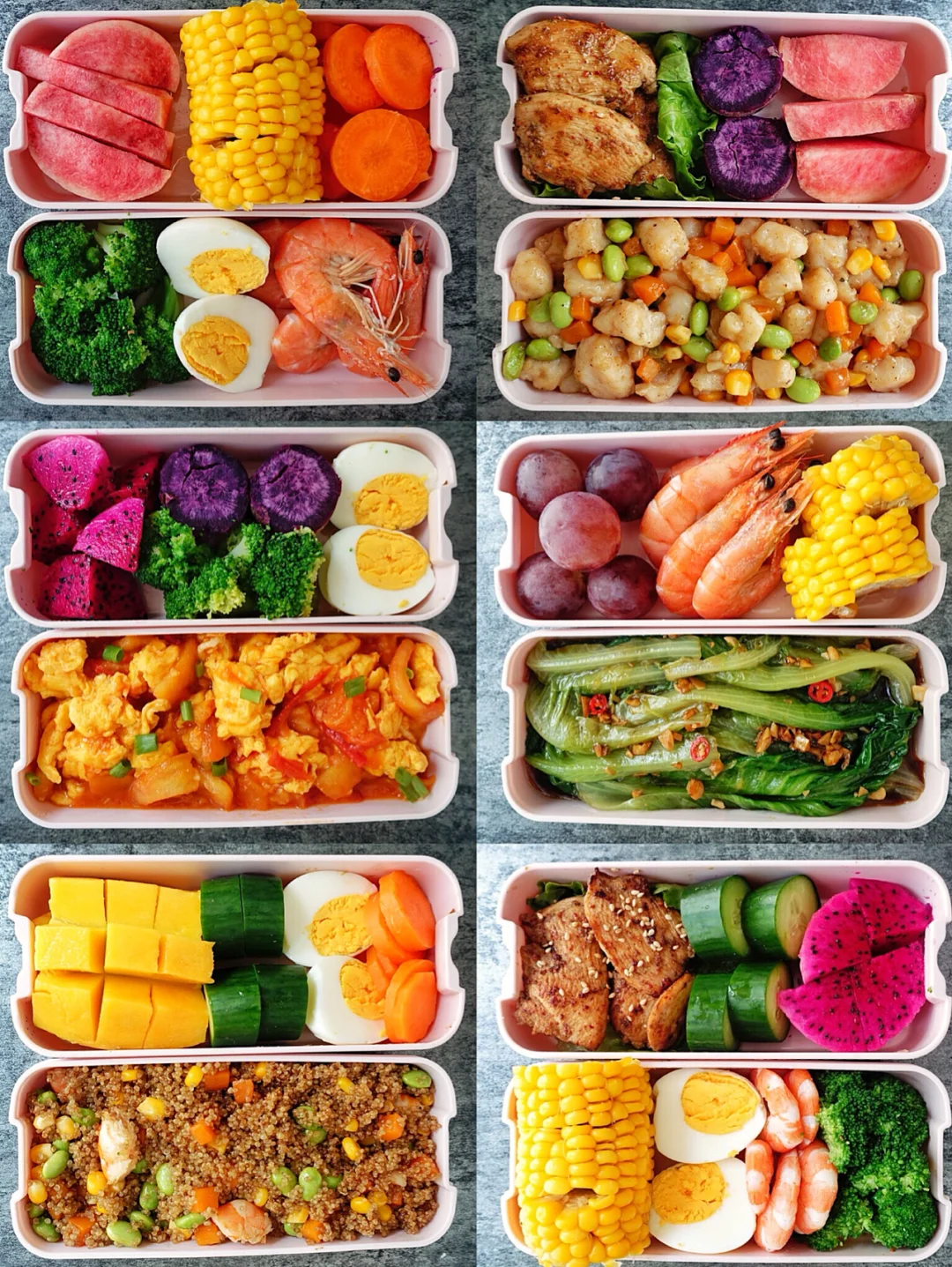 上班族一周减肥餐搭配❗️超详细食谱营养均衡