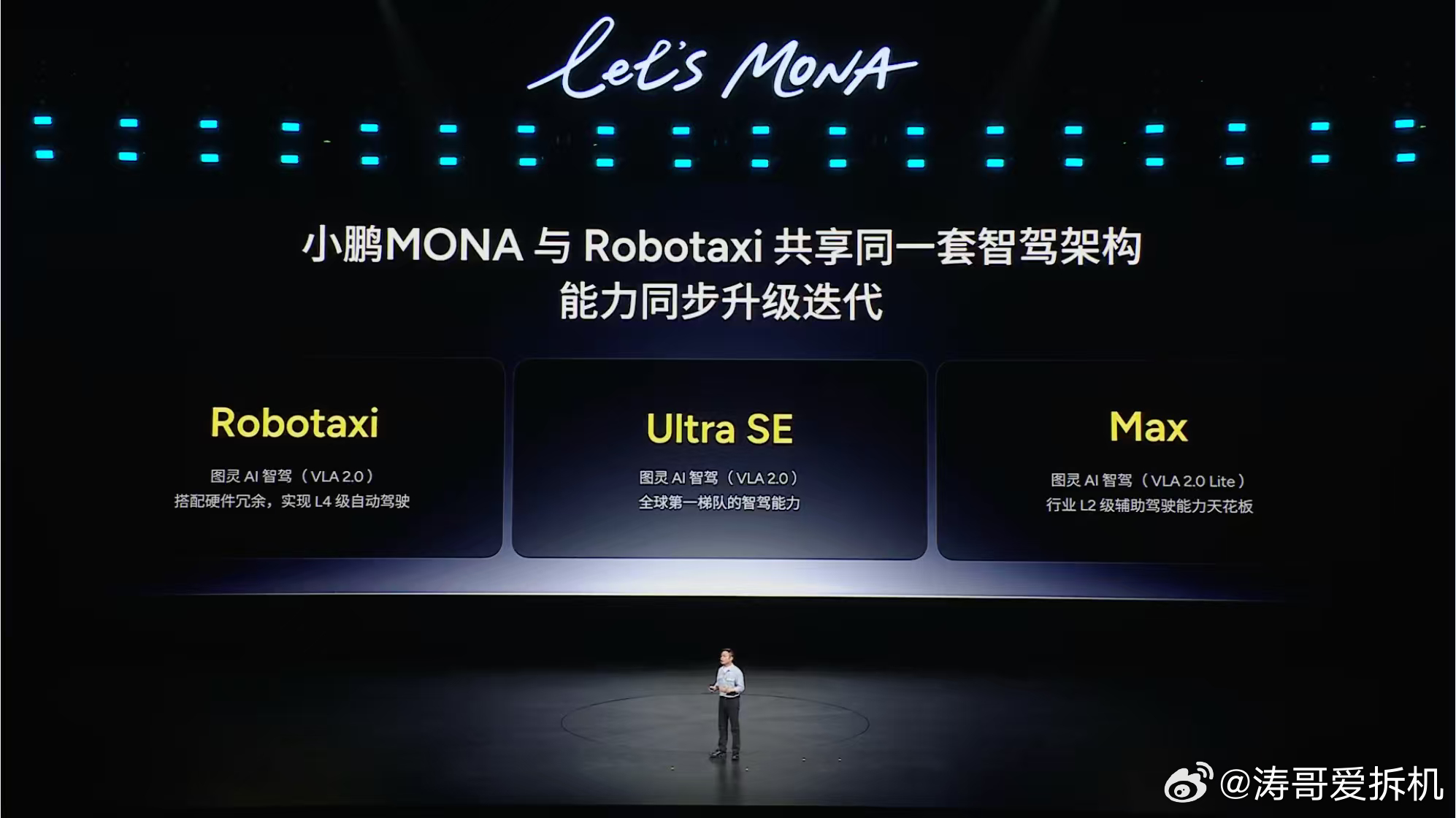 MONA 这个系列两年跑出了 35 万台销量，意味着它早就不只是纯粹的年轻尝鲜工具，而是成了年轻人的主流出行阵地。这次推出MONA L05想解决的核心矛盾应该是过去大五座 SUV 市场上一个尴尬的痛点：想要十几万买到大空间，往往就得接受油腻、笨重的造型，以及不够顶的智驾。

小鹏这次给出的解法很硬核，彻 ​
