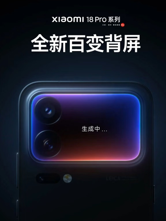 小米18PRO系列官宣+配置爆料……