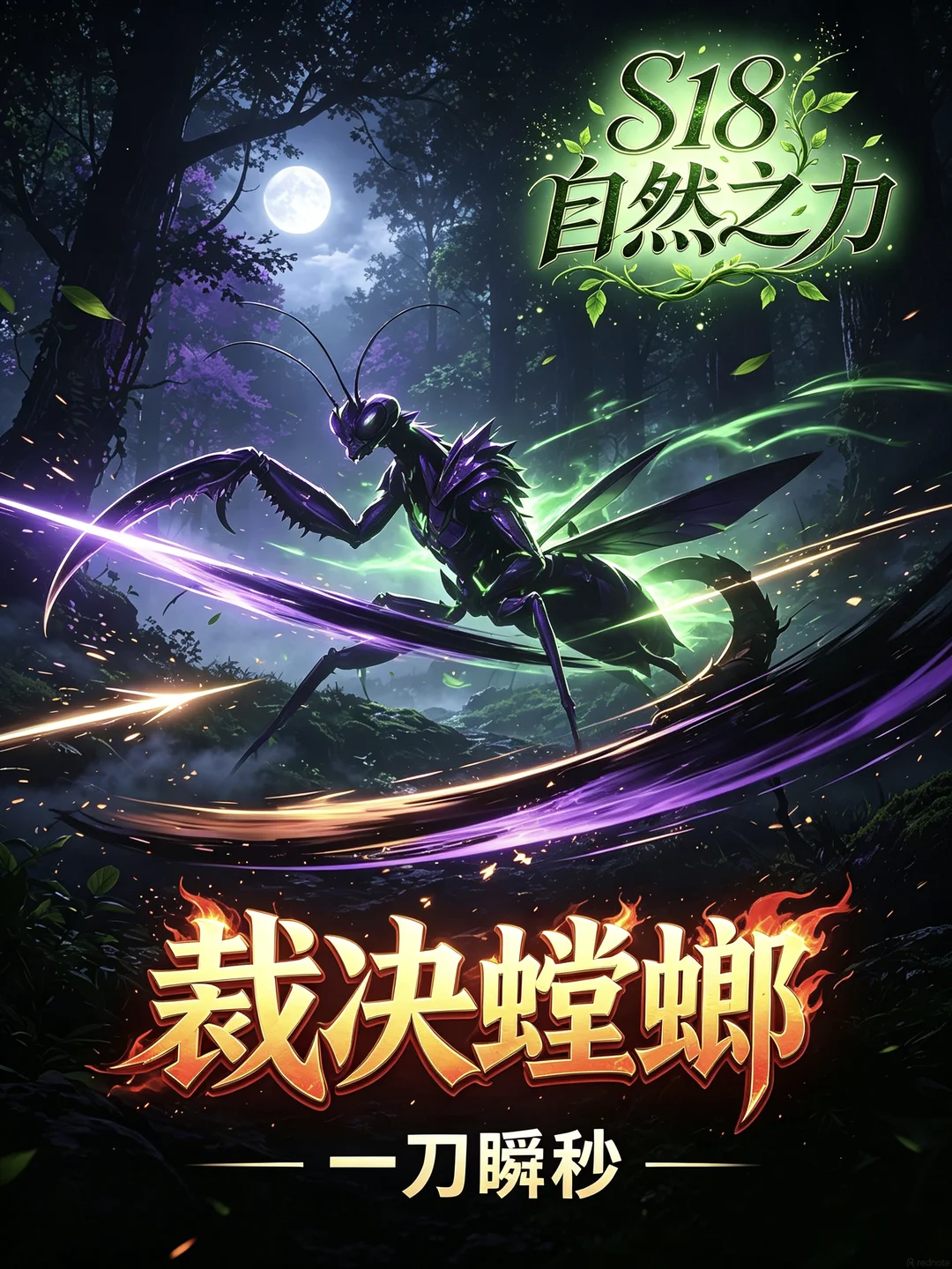 S18纳什裁决螳螂🔥一刀瞬秒后排！