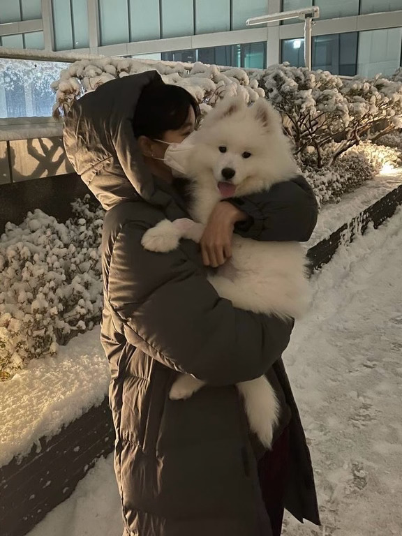 Lisa宠物号正式介绍“新成员”Lamlam🥰🫳