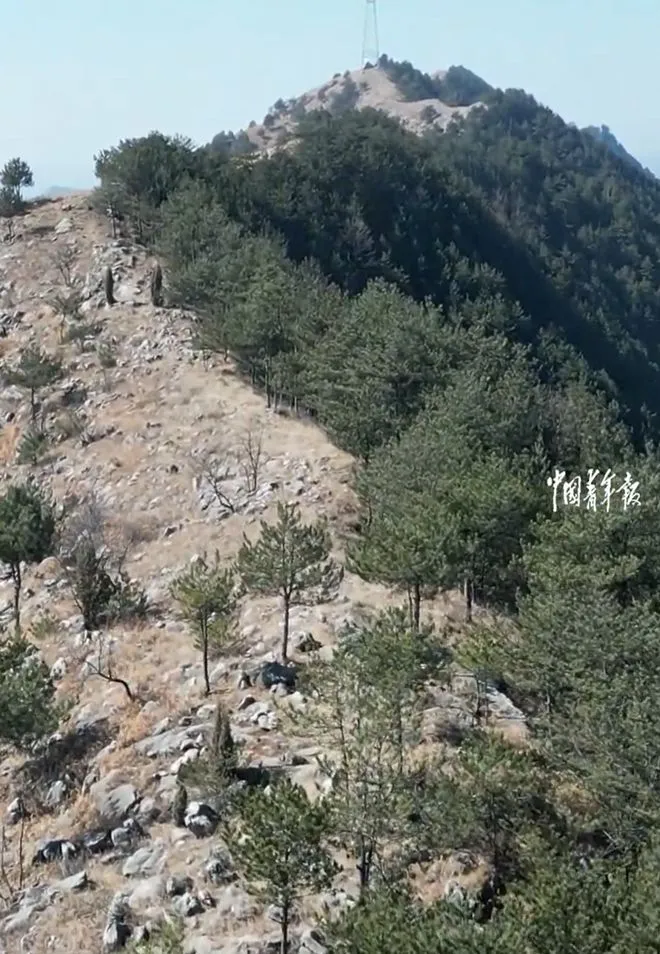 一条线隔开两重天！男生卧虎岭徒步偶遇“阴