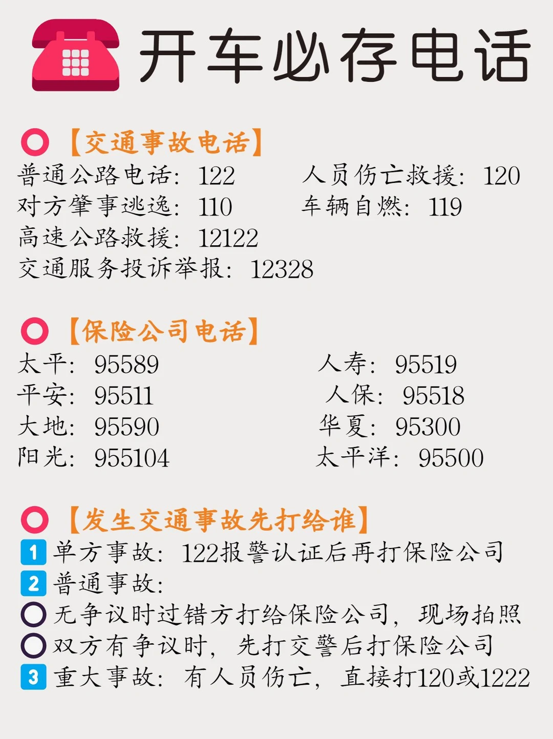 注意⚠️千万别私了‼️开车遇到交通事故怎么办