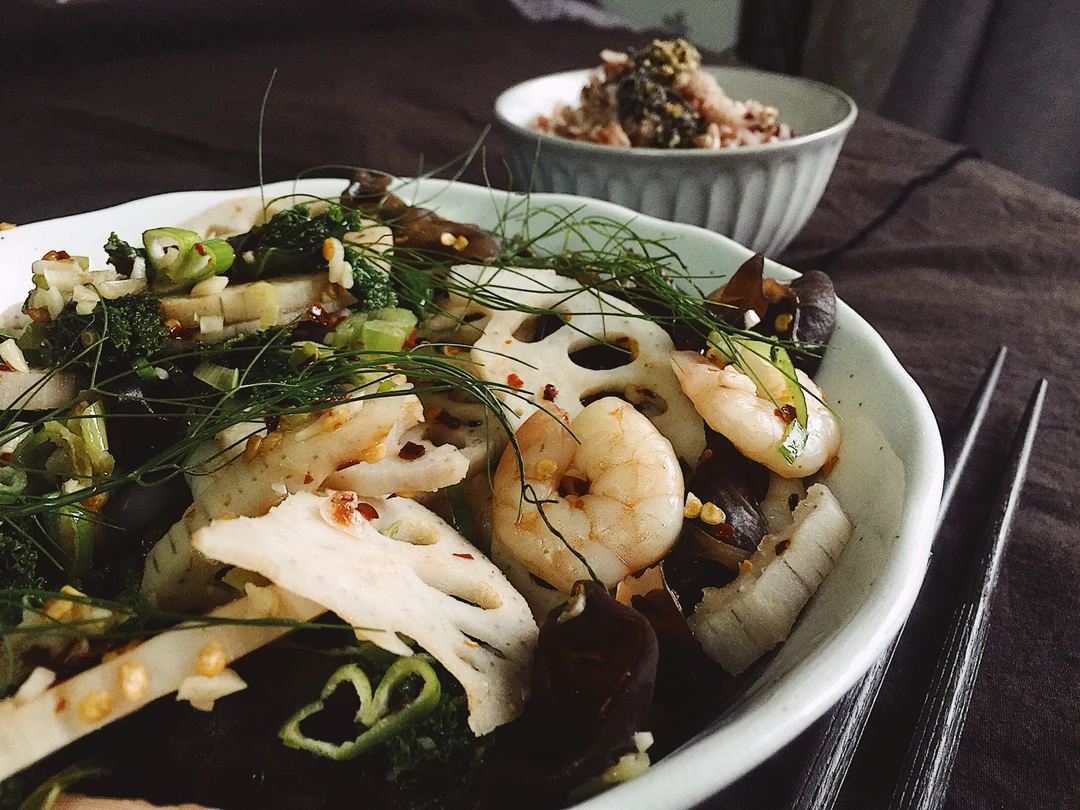 粗茶淡饭🥢｜清炒藕片