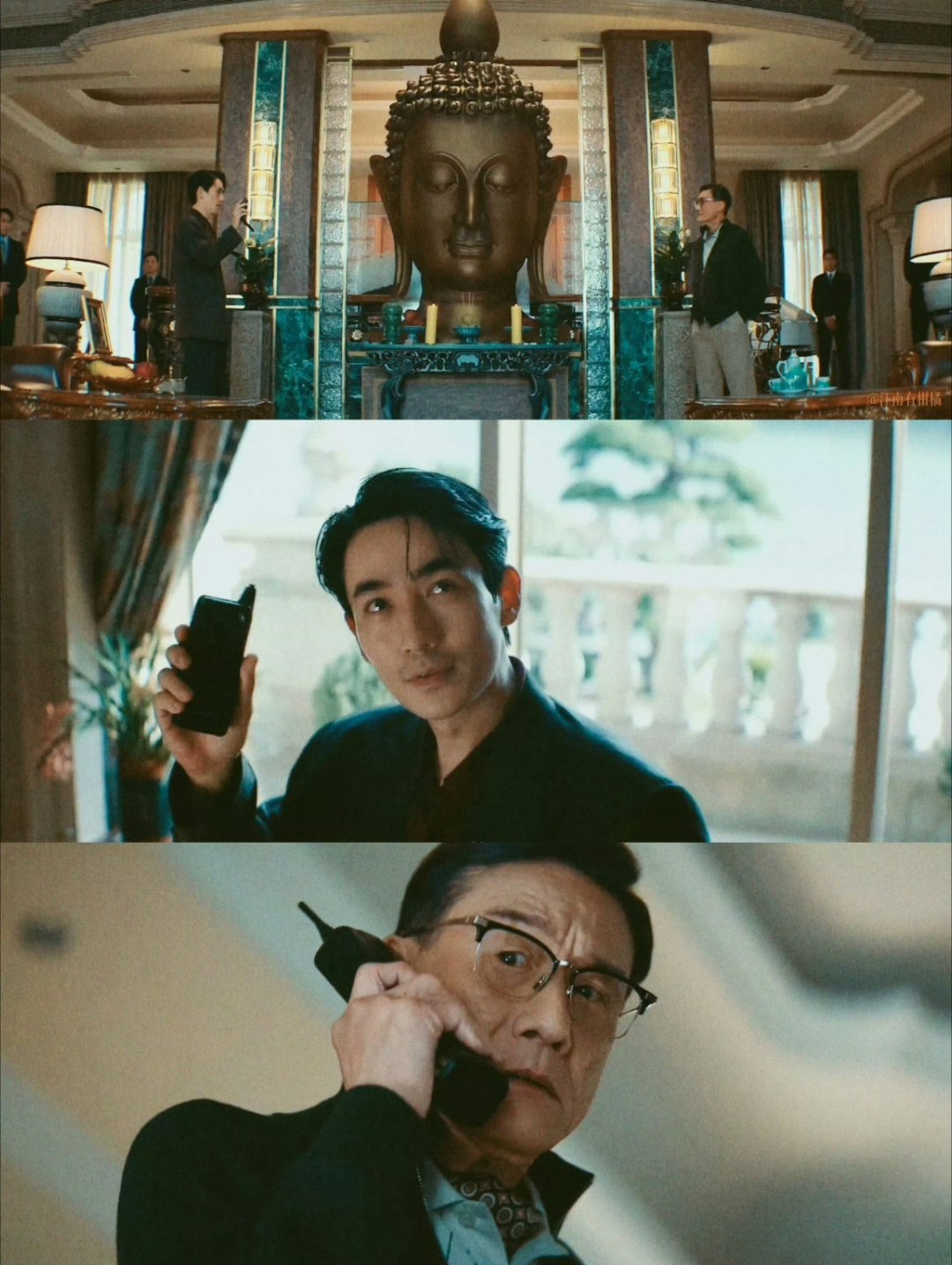 #许家印 现实版空枪#朱一龙梁家辉对峙时候说：我只是绑架你儿子（一个人），而你绑架了全香港的人。被洗脑了，莫名觉得很有道理[捂嘴哭] ​