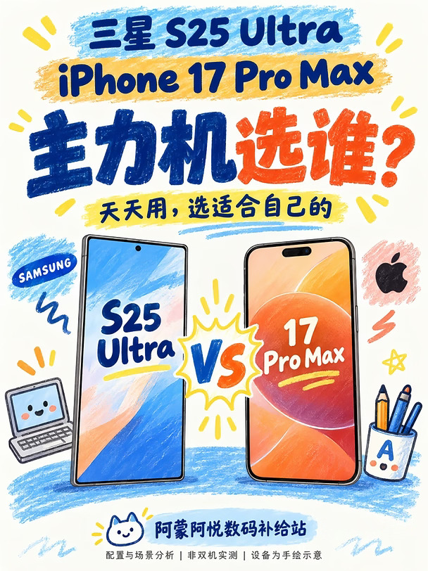 📱三星对苹果，主力机到底该选谁？