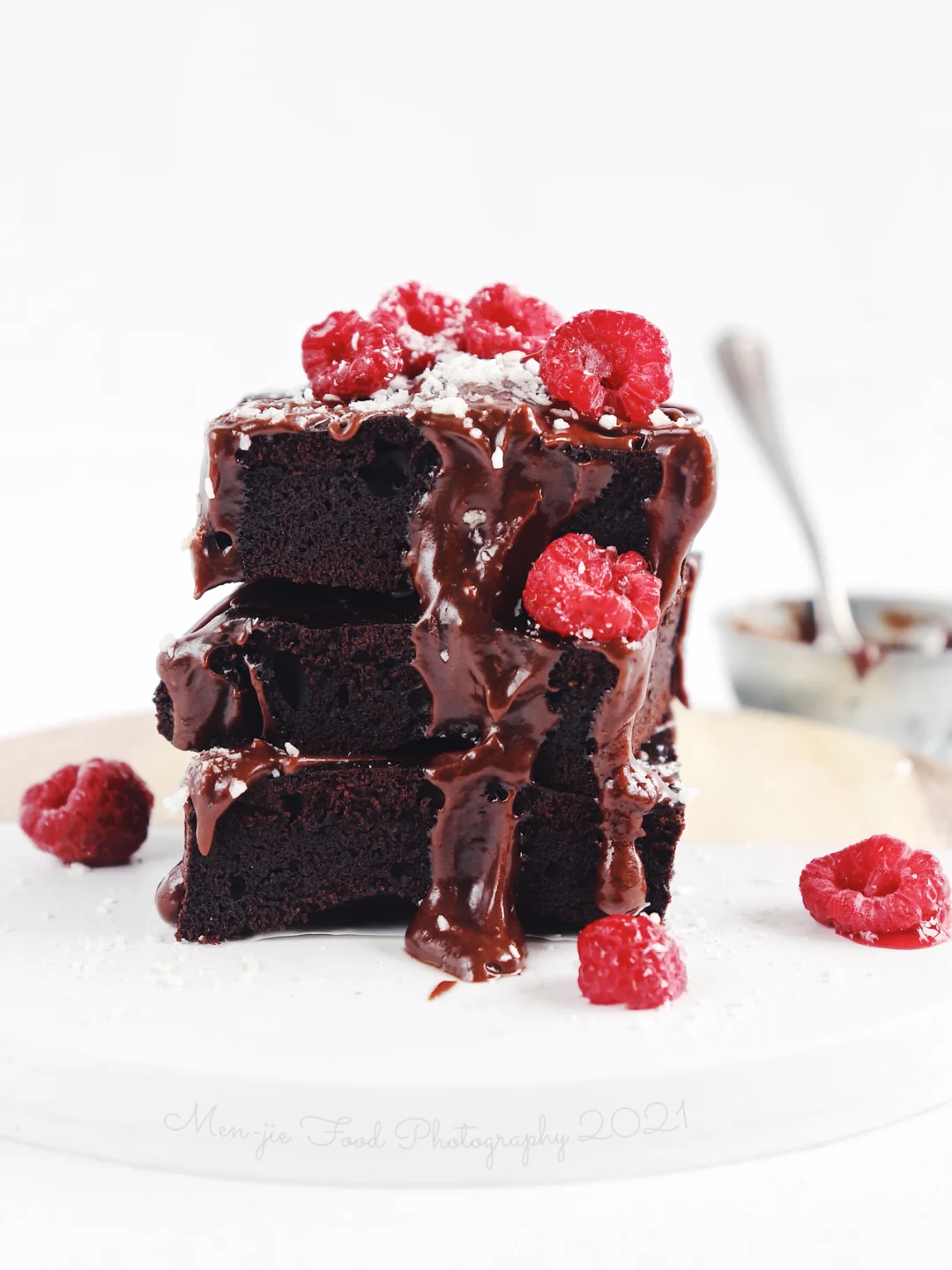 😜超简单|外酥内软巧克力布朗尼❗️下午茶☕️