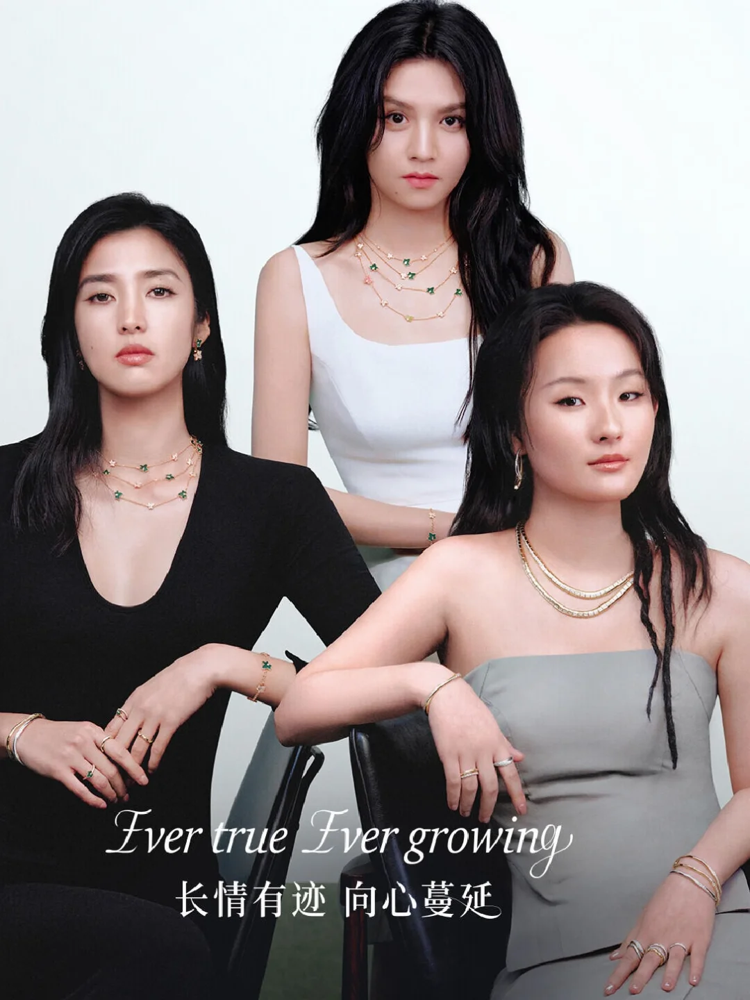 全女阵容好棒👏春夏 赵丽娜 张钰琪珠宝大片