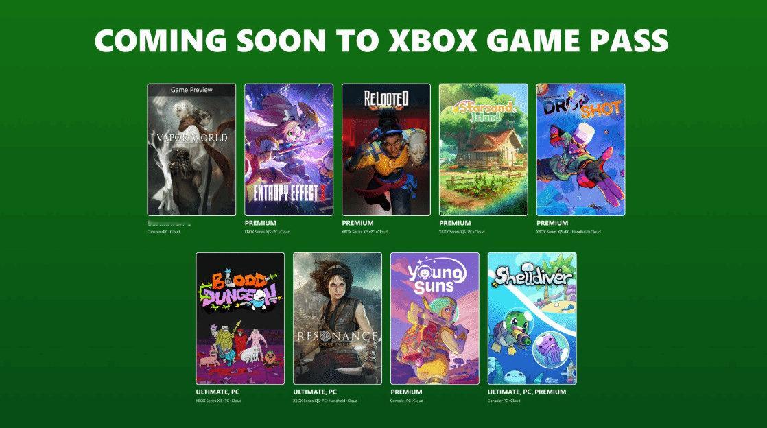 微软公布2026年8月第二波Xbox Game Pass新增游戏阵容 ​
