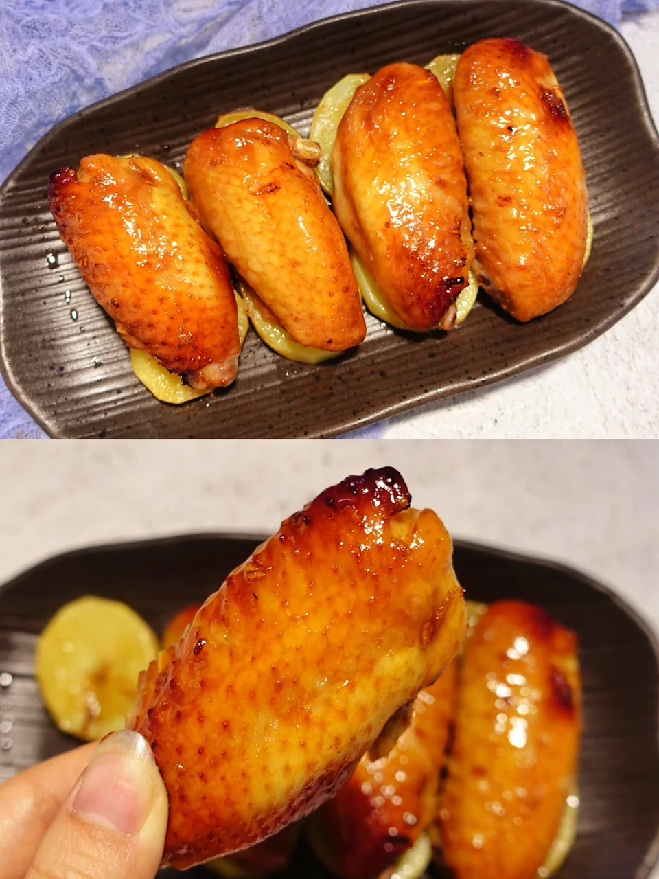 好吃到舔手指的『鸡翅烤土豆』㊙附秘制配方