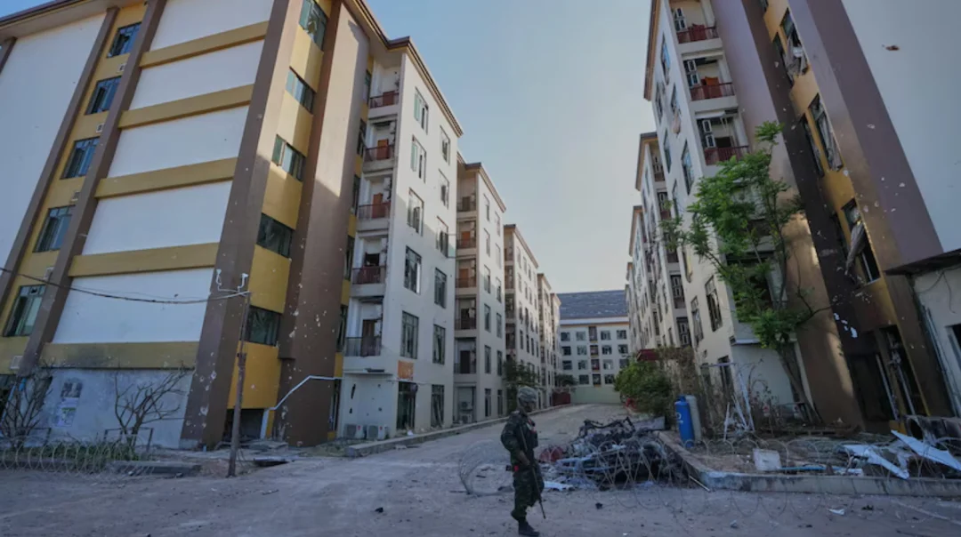 泰国突袭柬埔寨诈骗中心，发现…