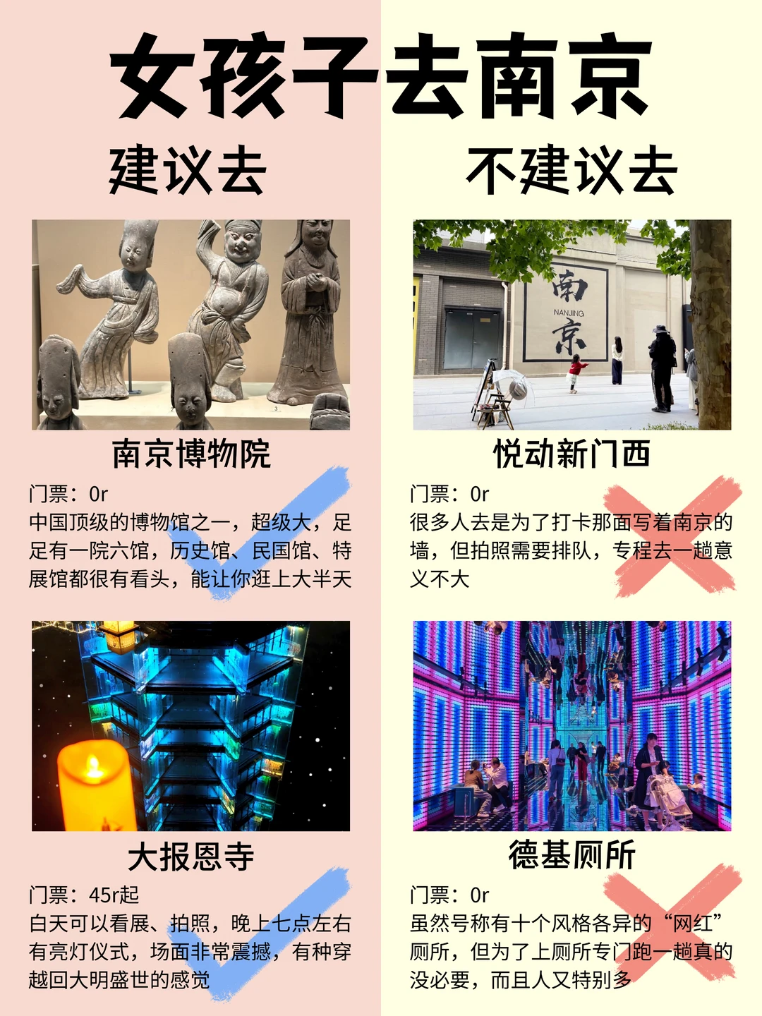 女孩子6、7月要来南京旅游✨真的要听劝……