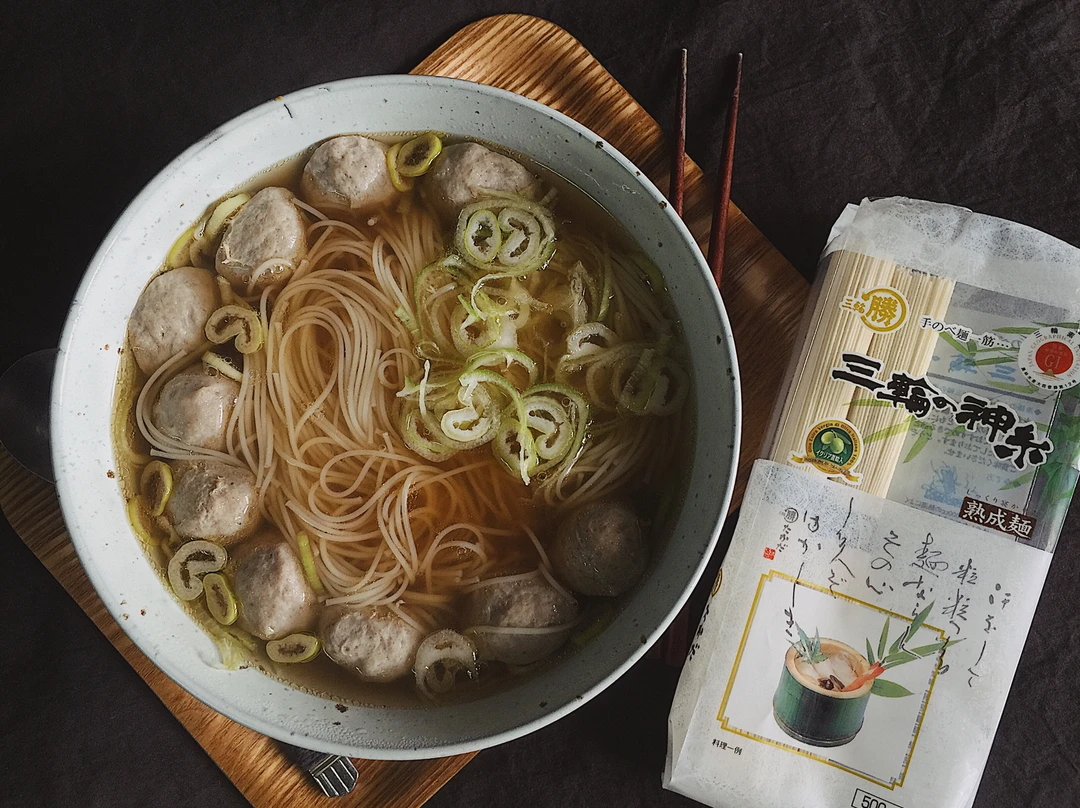 周六☁️｜清汤牛肉丸面（敲黑板⚠️）