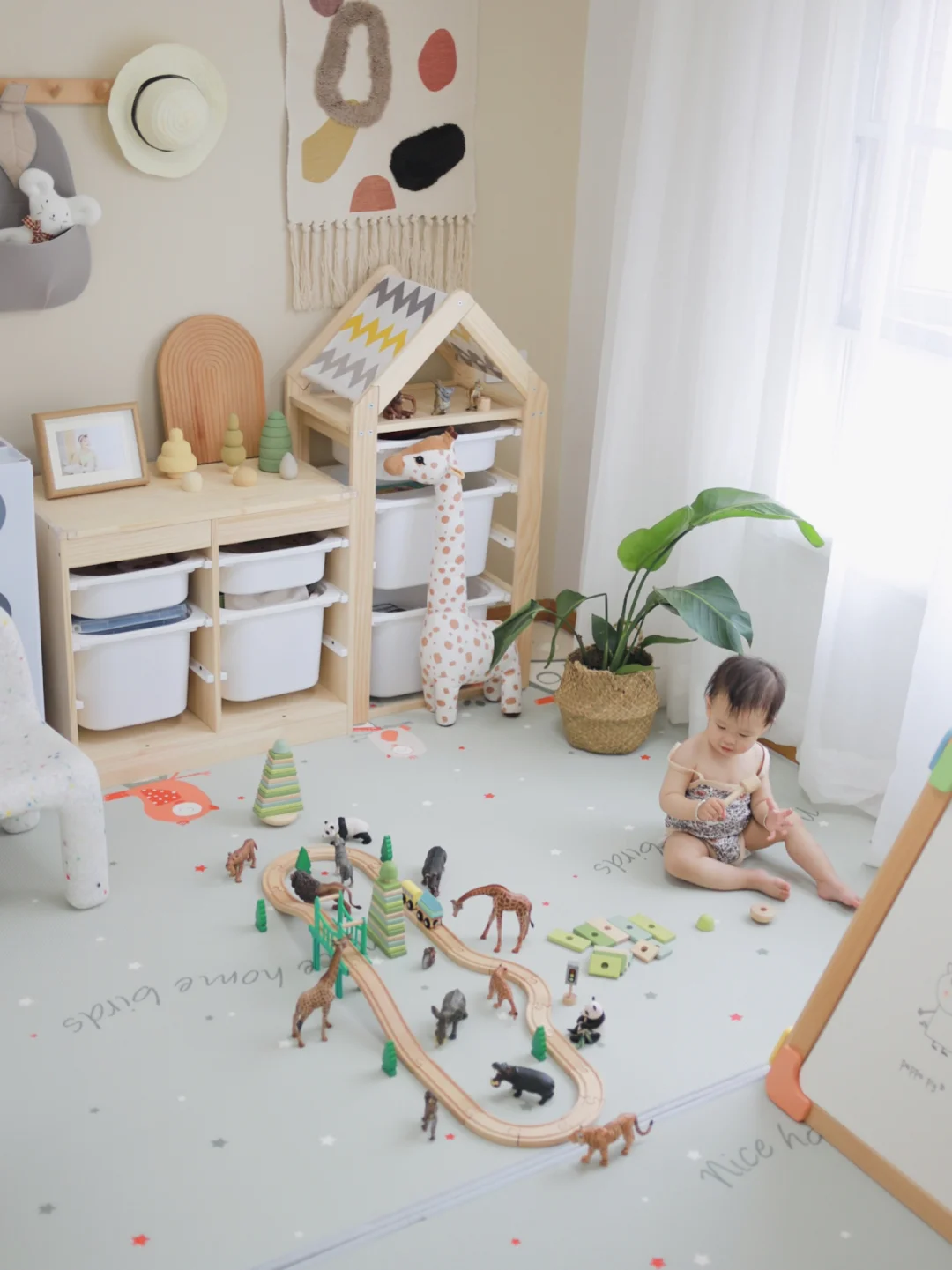 夏季儿童房布置|能让宝宝待一天的游戏房