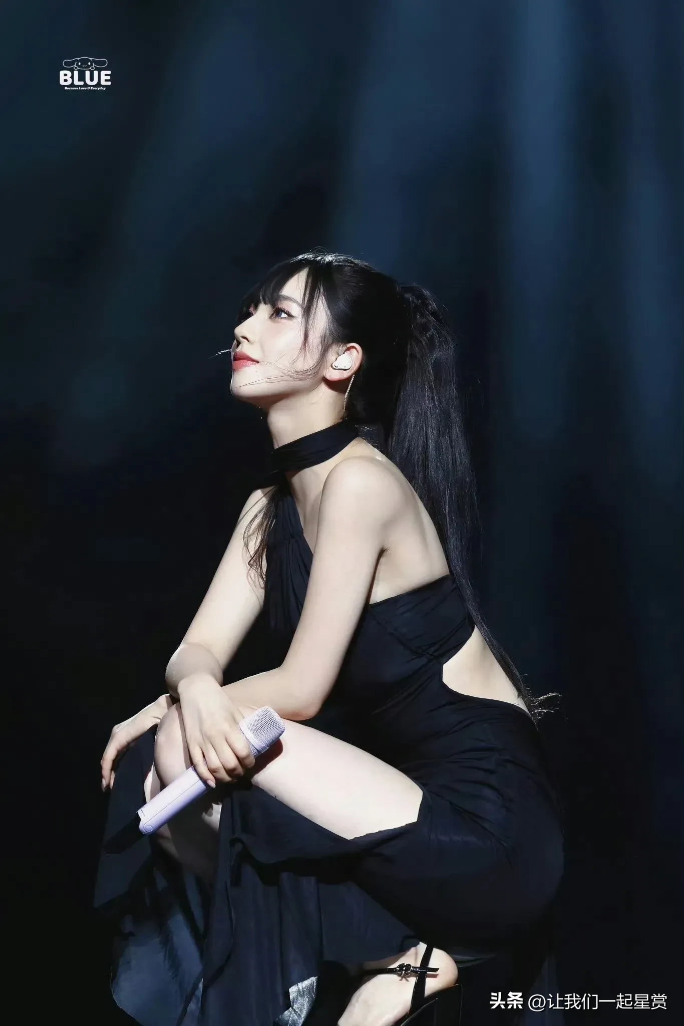 柳智敏 高开叉长裙太权威了 ​​​