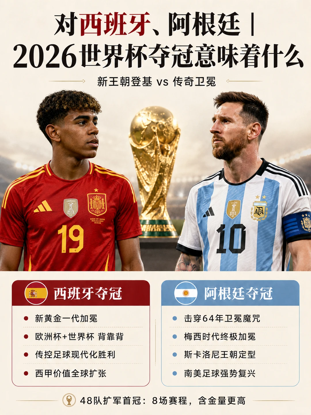 对西班牙、阿根廷 | 世界杯夺冠意味着什么