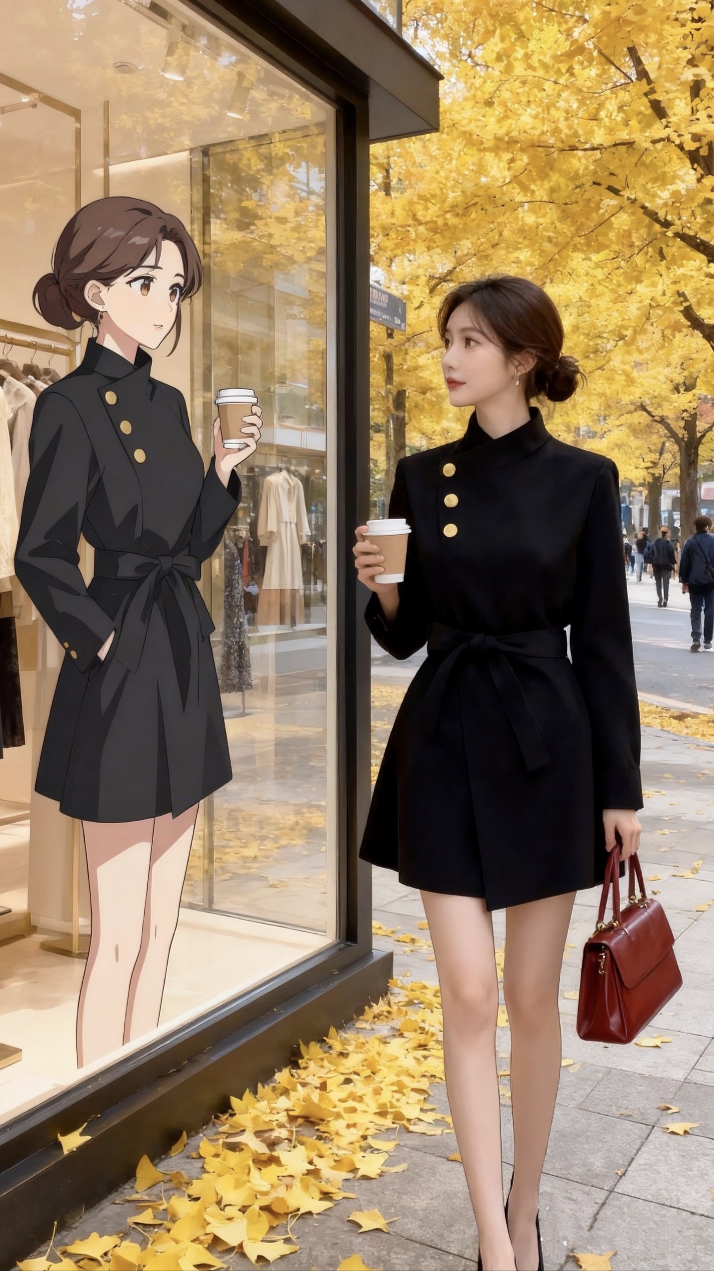 <p>优雅气质 高级穿搭 御姐 通勤搭配 保暖又好看 <!--{img...