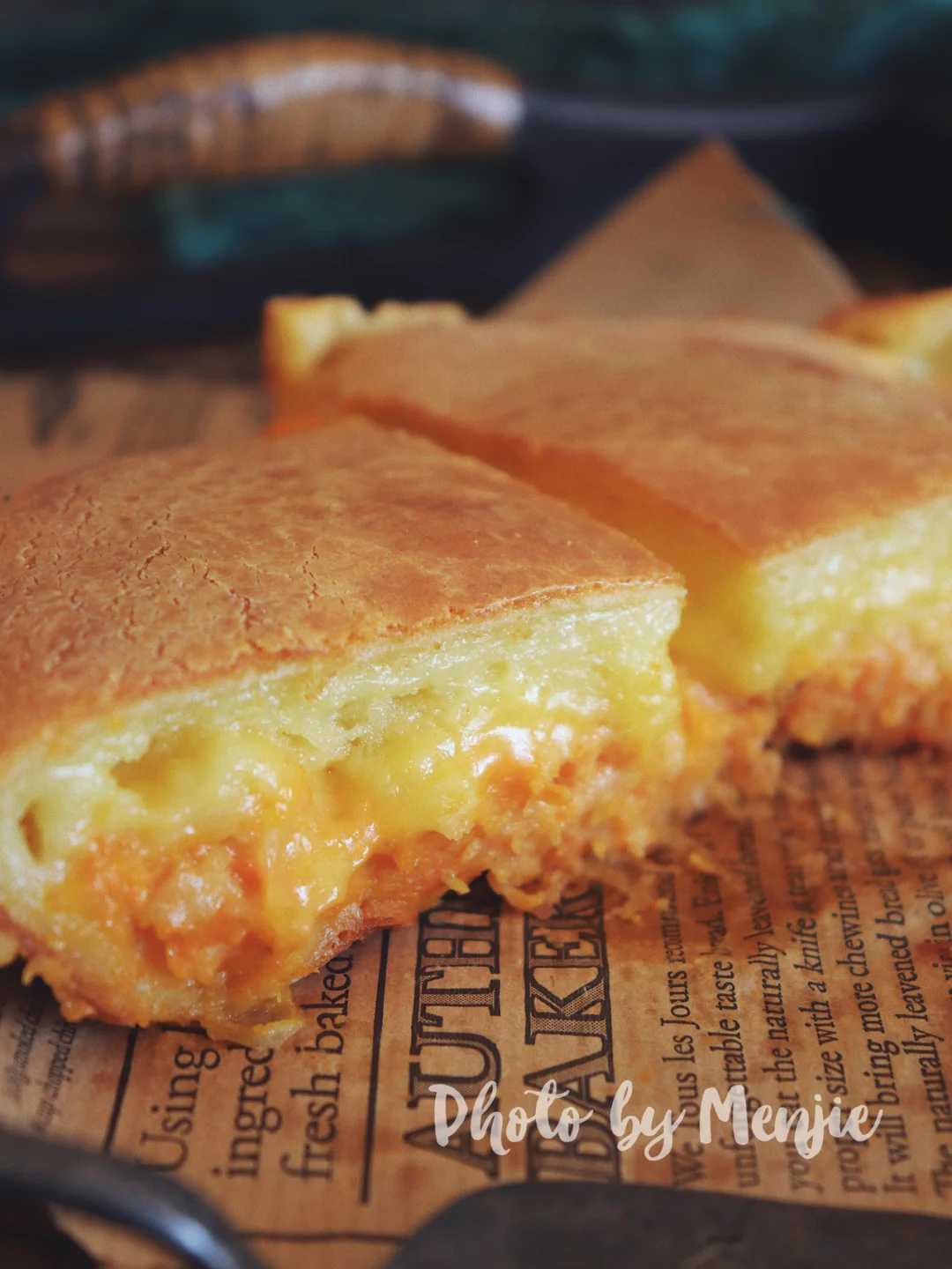 ✨芝士红薯烤年糕|超快手搅一搅便可成功