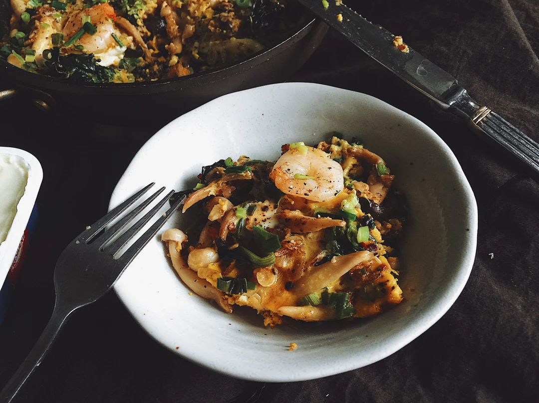 周二☁️｜健康饱腹感up【燕麦烘蛋frittata】🍴