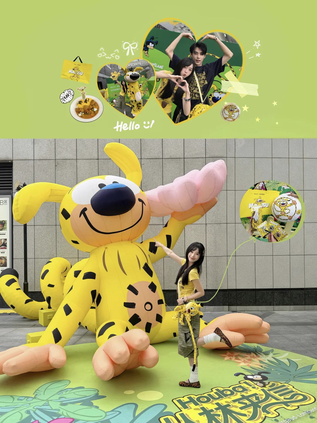 🥹杭州的快闪还是太权威了！豹豹🐆可爱晕了！