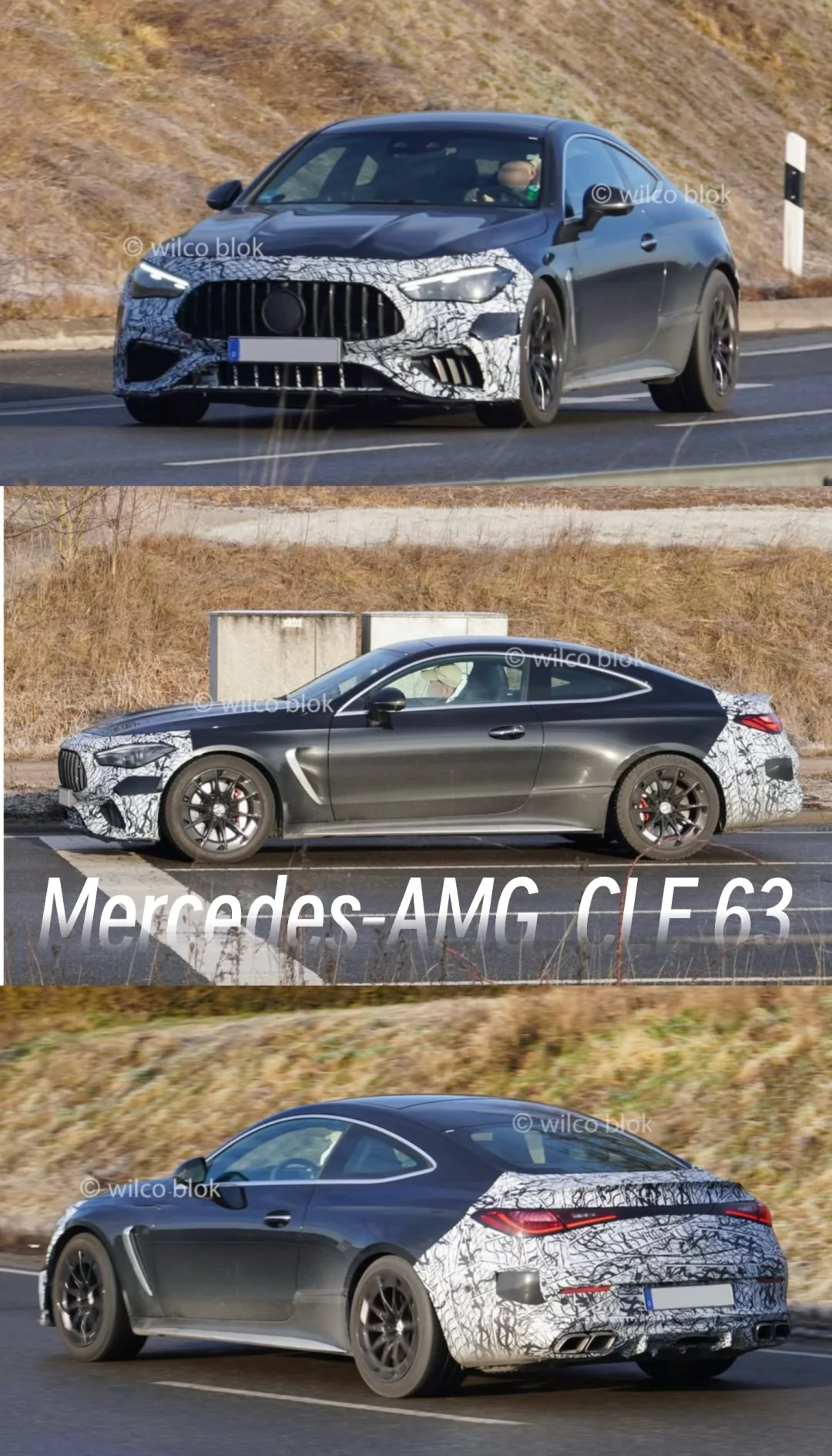 Mercedes-AMG CLE 63谍照