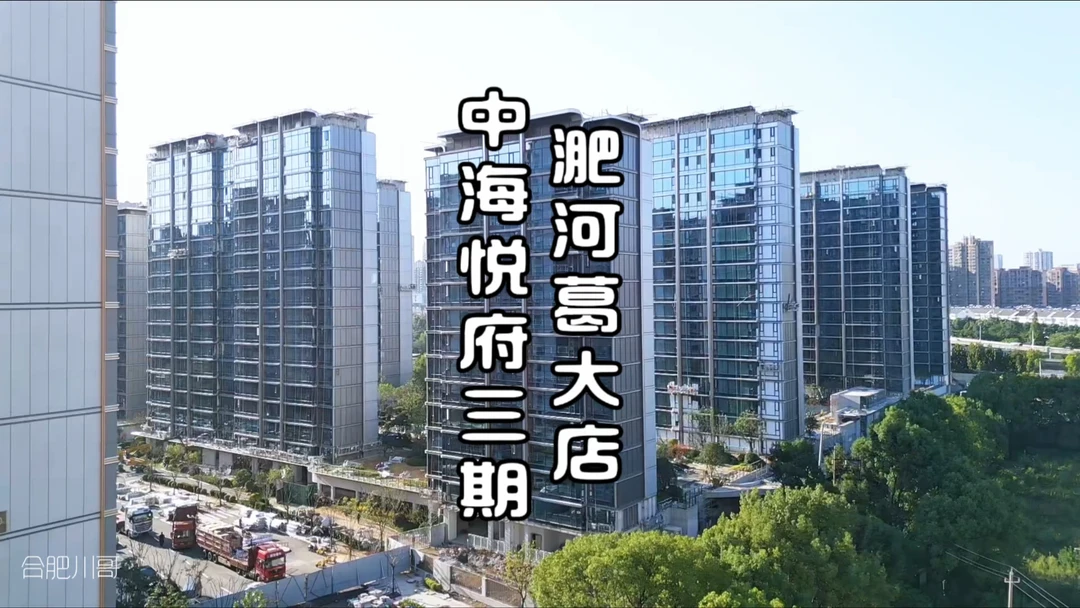 淝河板块葛大店，中海悦府三期最新进展！