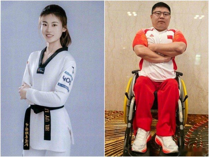 #李羽洁闫盼盼亚残运会开幕式旗手#【李羽洁、闫盼盼将担任亚残运会开幕式中国体育代表团旗手】​​​​中国体育代表团17日宣布，女子残疾人跆拳道运动员李羽洁和男子残疾人举重运动员闫盼盼将担任爱知·名古屋亚残运会开幕式中国体育代表团旗手。（记者：郑直 张卉） ​​​​