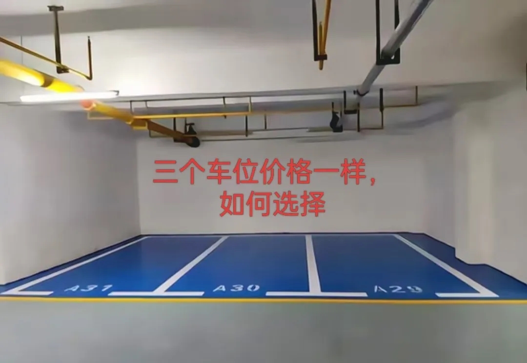 作为一个有经验的老司机，你认为这三个车位哪个最好？请指教！[what]