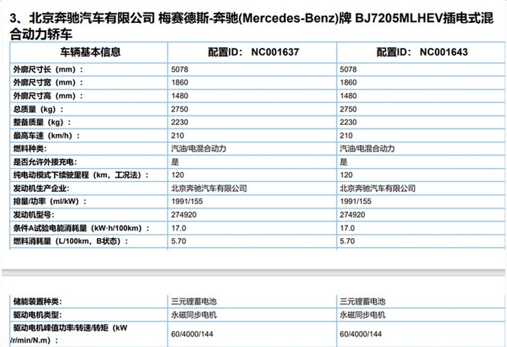 新款北京奔馳E最新消息 將3月份正式上市 采用2.0T動力-圖3