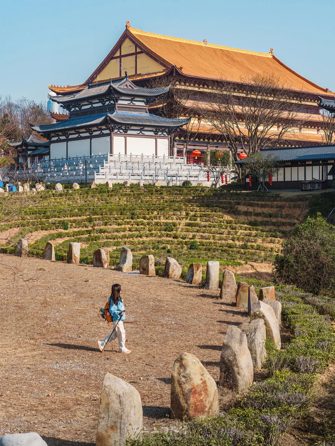 徒步深山古寺，我愿称武汉最舒服的登高路线