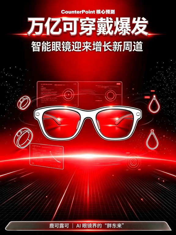 可穿戴迎来大变局！眼镜戒指吊坠爆发🔥