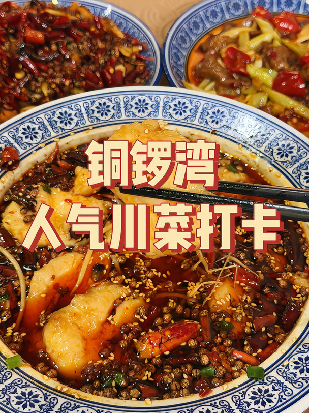 🇭🇰夯❗️｜建议在港川渝人码住的铜锣湾川菜