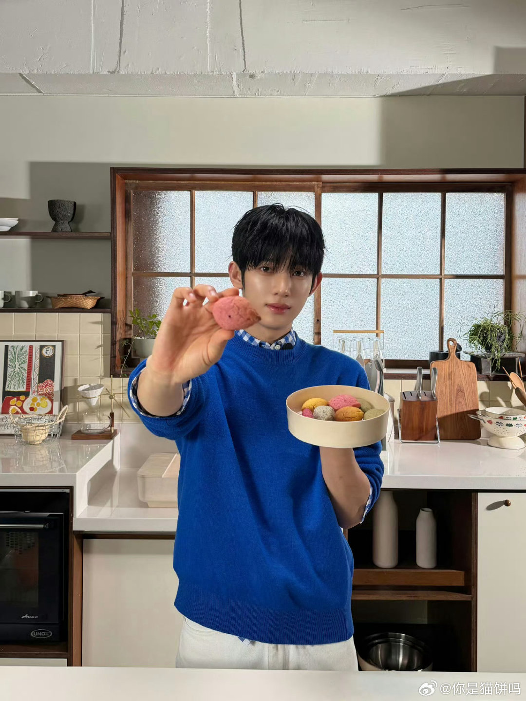 #朴时宇[超话]##朴时宇# 小厨娘来惹🐰💜​