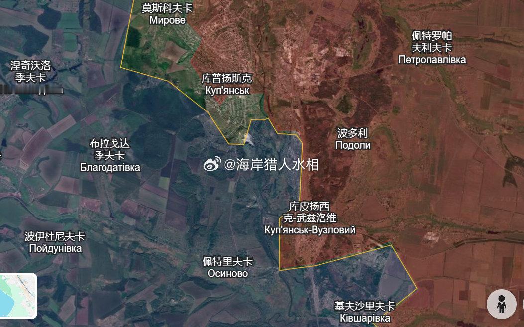 拉多夫:俄罗斯第 68 师和第 153 团报告称，他们已经完全控制了库普扬斯克-乌兹洛沃。

欢迎加入:

#俄乌局势新进展##俄导弹击中基辅大桥猛烈爆炸画面##海岸猎人水相[超话]# ​