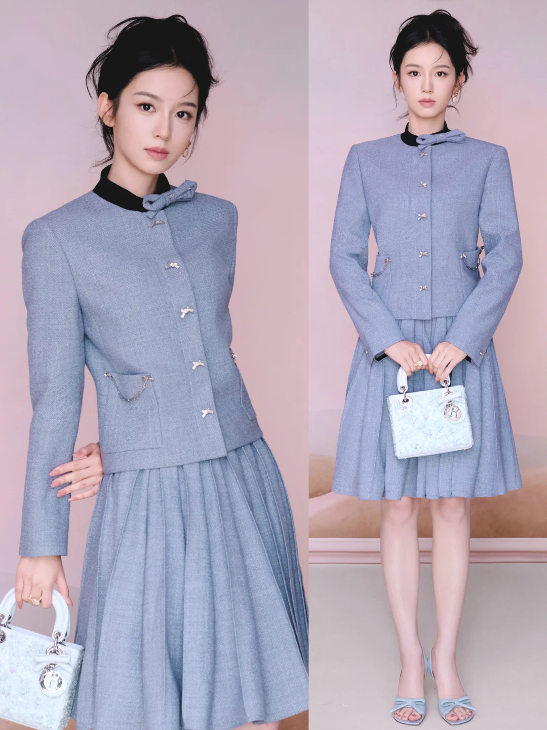 今日份的Dior公主周也，也太美丽了吧！