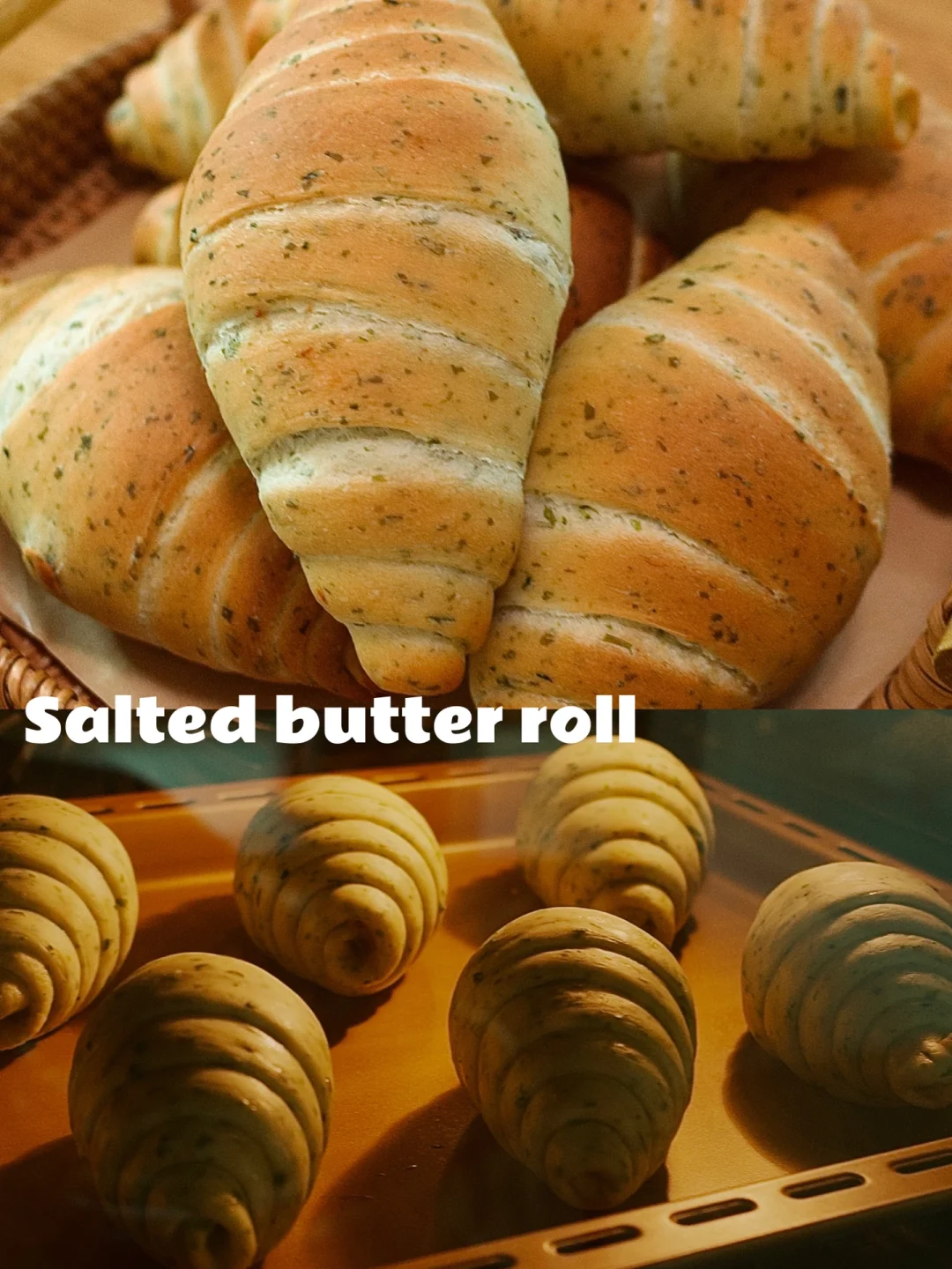 🔥日式海苔肉松盐面包🥐外脆里软㊙️咸香适口