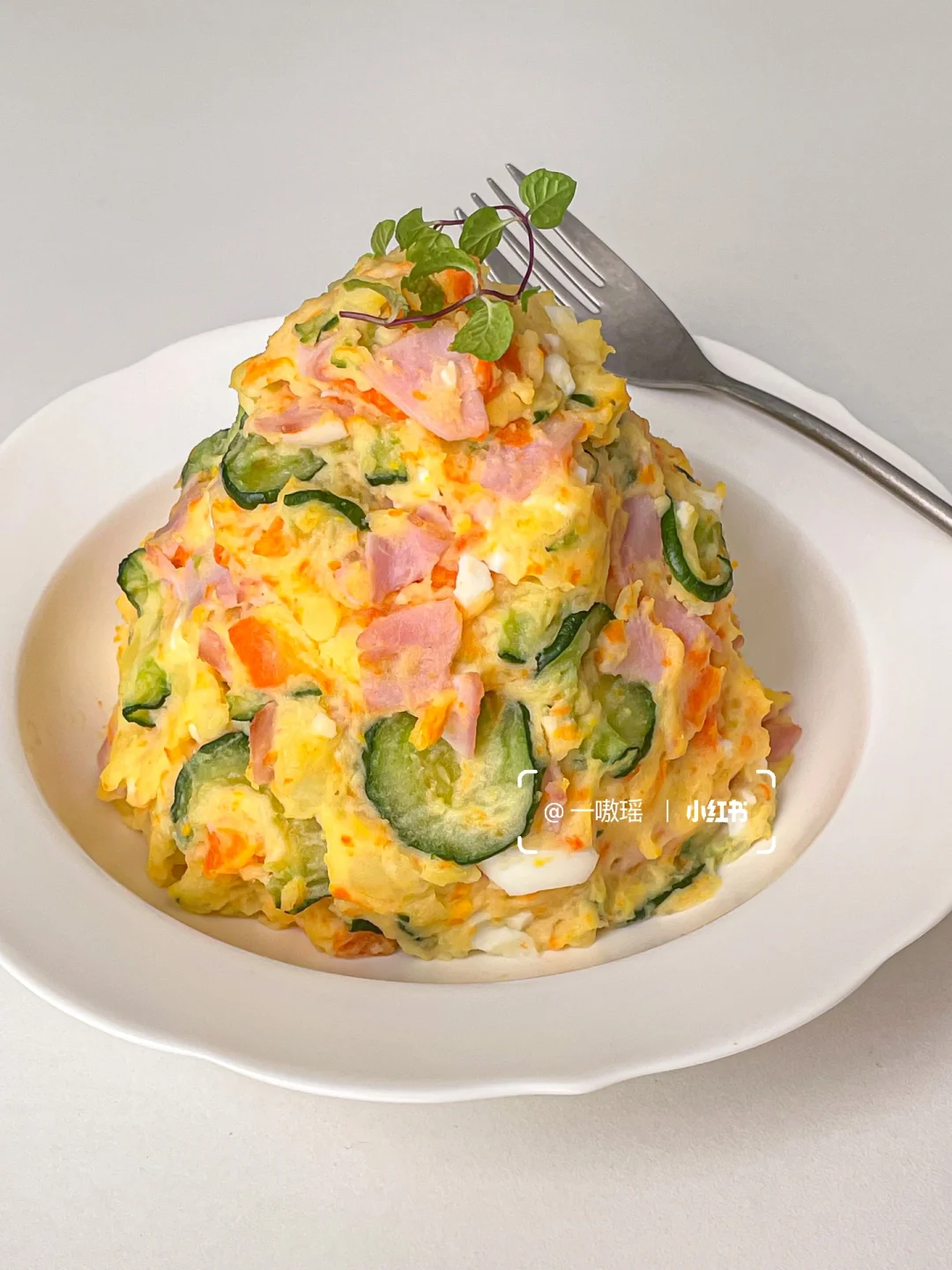 减脂饱腹𓎩⸝⸝ ᐝ日式土豆泥沙拉一定要试试😭