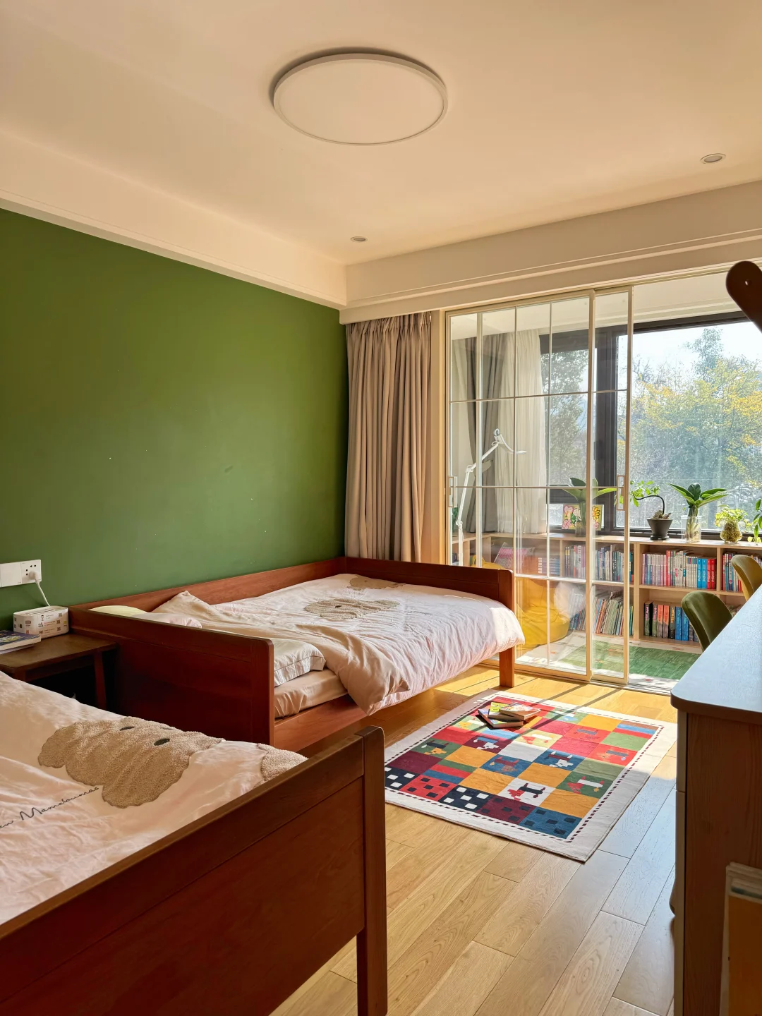 让春天的颜色叫醒我家儿童房