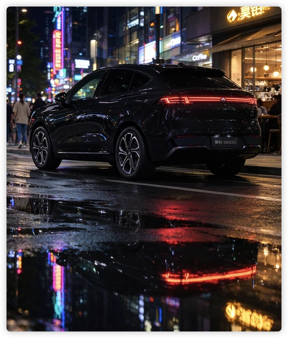 晚上开昊铂 S600 出门，才发现夜景这么出片