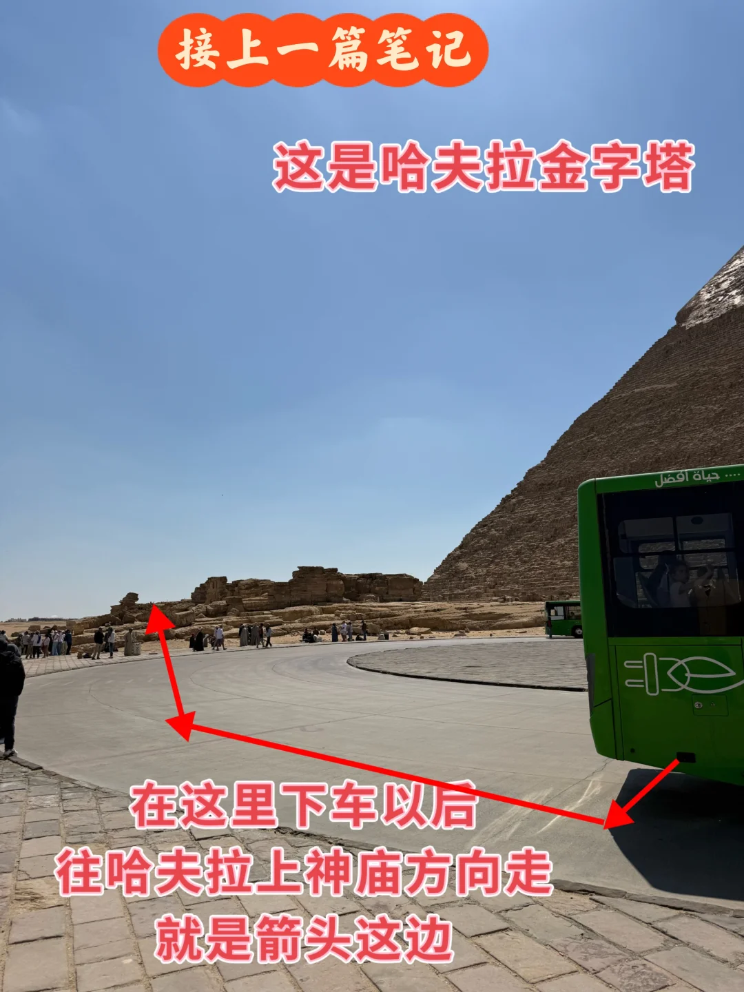 金字塔景区，蕞优游玩路线，图文实景指引