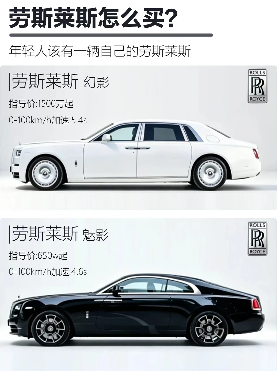 第一辆劳斯莱斯怎么选？