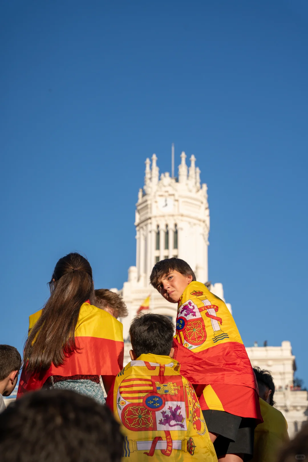 Viva España ！整个马德里都在沸腾